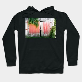 Weathered Barn Doors 1 Hoodie